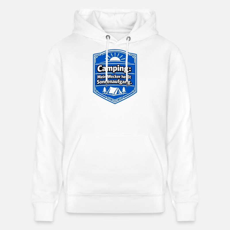 Campeur - Sweat à capuche bio CRUISER Stanley/Stella Unisexe - blanc