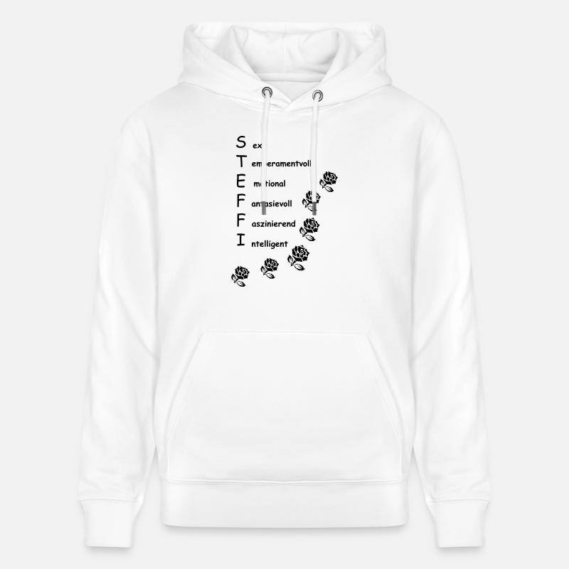 steffi2 - Sweat à capuche bio CRUISER Stanley/Stella Unisexe - blanc