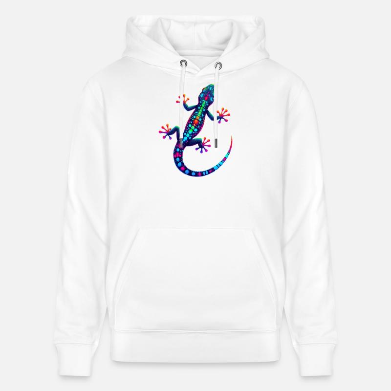Gecko - Stanley/Stella Unisex Bio-Hoodie CRUISER - Weiß