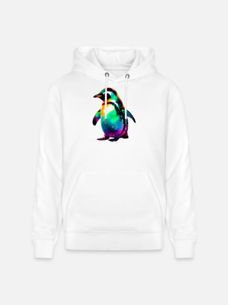 Pingouin - Sweat à capuche bio CRUISER Stanley/Stella Unisexe - blanc