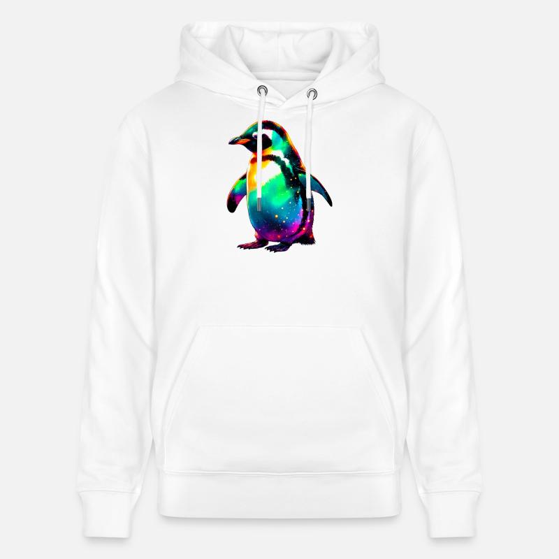 Pingouin - Sweat à capuche bio CRUISER Stanley/Stella Unisexe - blanc