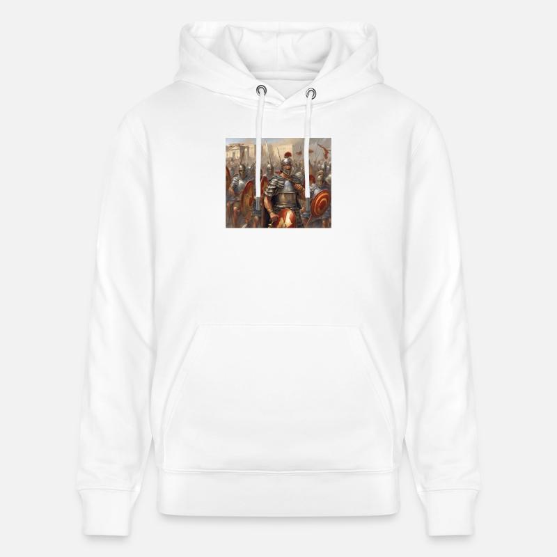 Commandez stop ! - Sweat à capuche bio CRUISER Stanley/Stella Unisexe - blanc