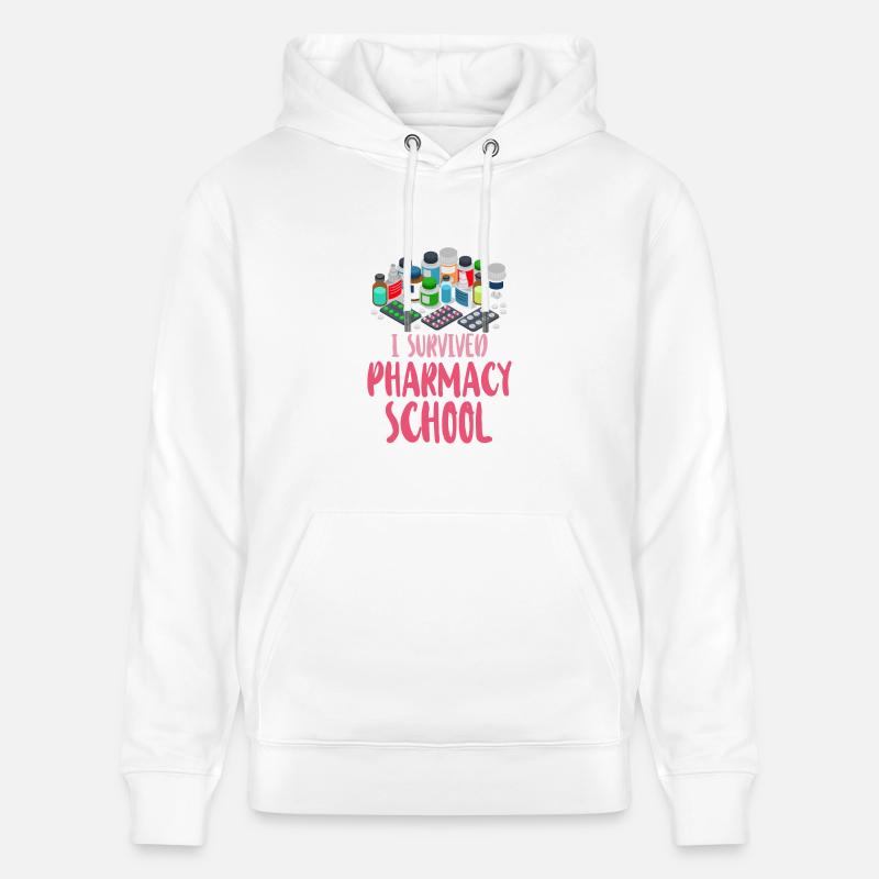 Pharmacy Tech Technician - Stanley/Stella Unisex Bio-Hoodie CRUISER  - Weiß