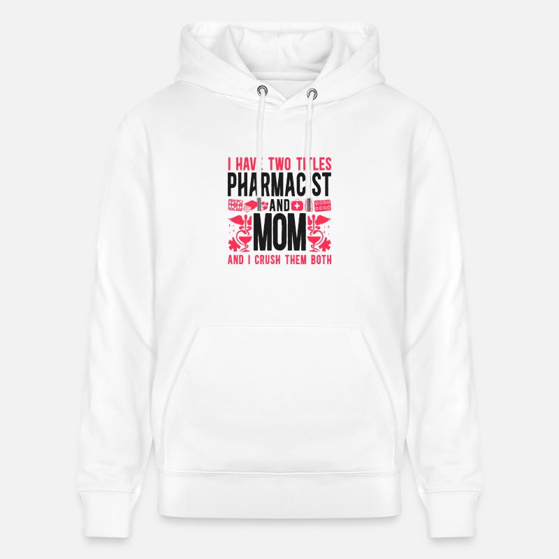 Pharmacy Tech Technician - Stanley/Stella Unisex Bio-Hoodie CRUISER  - Weiß