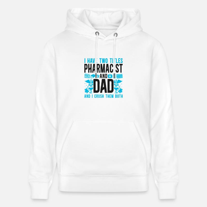 Pharmacy Tech Technician - Stanley/Stella Unisex Bio-Hoodie CRUISER  - Weiß