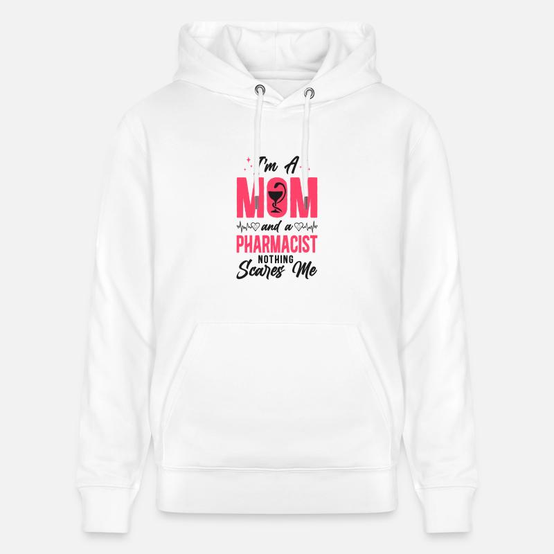 Pharmacy Tech Technician - Stanley/Stella CRUISER Unisex Organic Hoodie - white