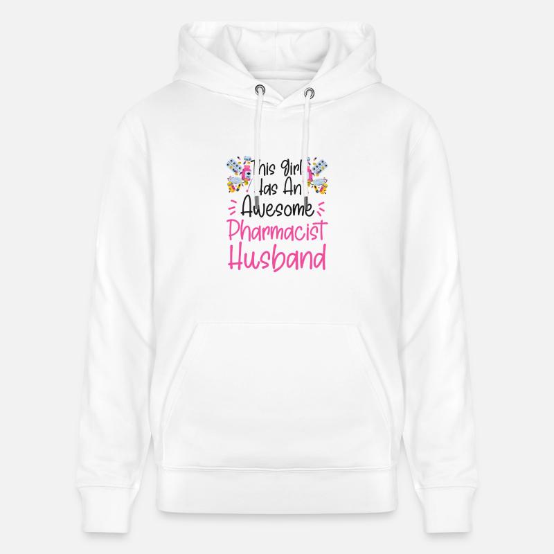 Pharmacy Tech Technician - Stanley/Stella Unisex Bio-Hoodie CRUISER  - Weiß