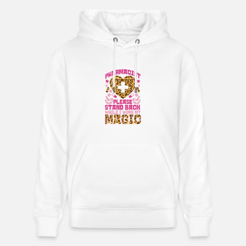 Pharmacy Tech Technician - Stanley/Stella Unisex Bio-Hoodie CRUISER  - Weiß