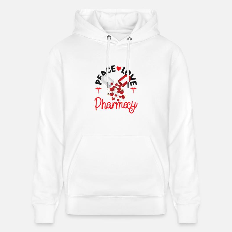 Pharmacy Tech Technician - Stanley/Stella Unisex Bio-Hoodie CRUISER  - Weiß