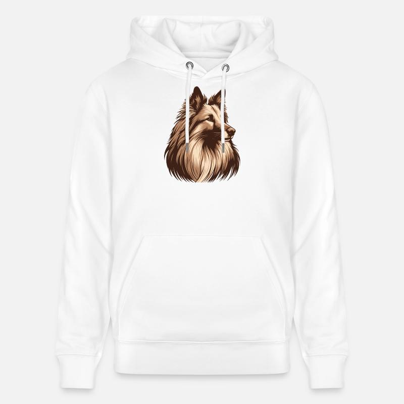 Groenendael - Stanley/Stella Unisex Bio-Hoodie CRUISER  - Weiß