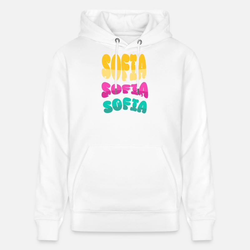 Sofia - Sweat à capuche bio CRUISER Stanley/Stella Unisexe - blanc