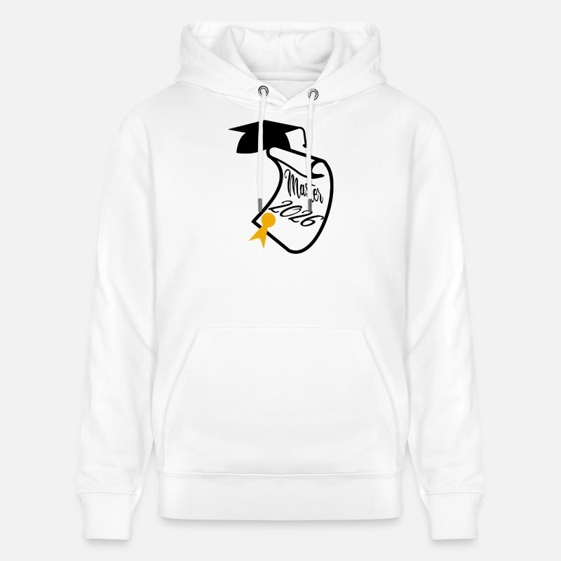 Master 2026 - Sweat à capuche bio CRUISER Stanley/Stella Unisexe - blanc