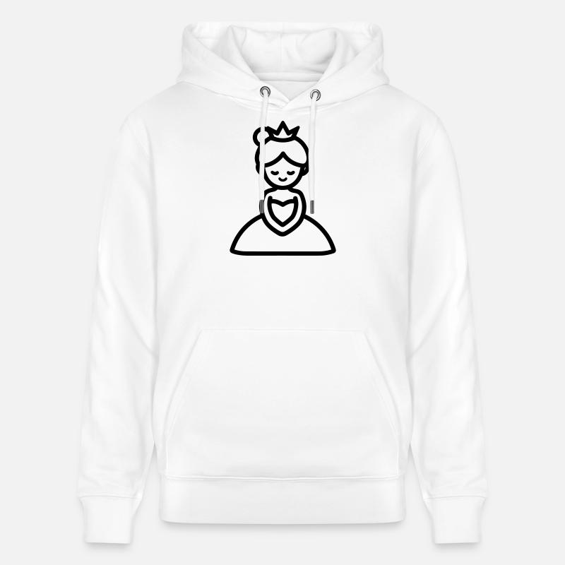 princesse - Sweat à capuche bio CRUISER Stanley/Stella Unisexe - blanc