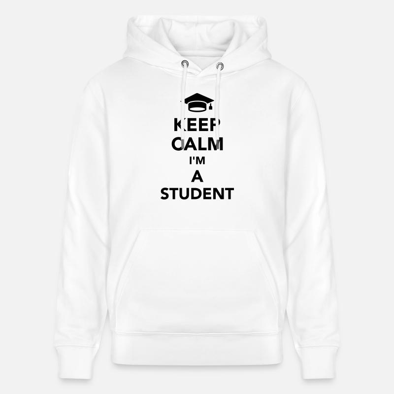 Student - Sweat à capuche bio CRUISER Stanley/Stella Unisexe - blanc