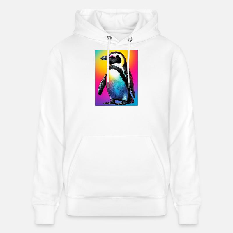 pingouin - Sweat à capuche bio CRUISER Stanley/Stella Unisexe - blanc