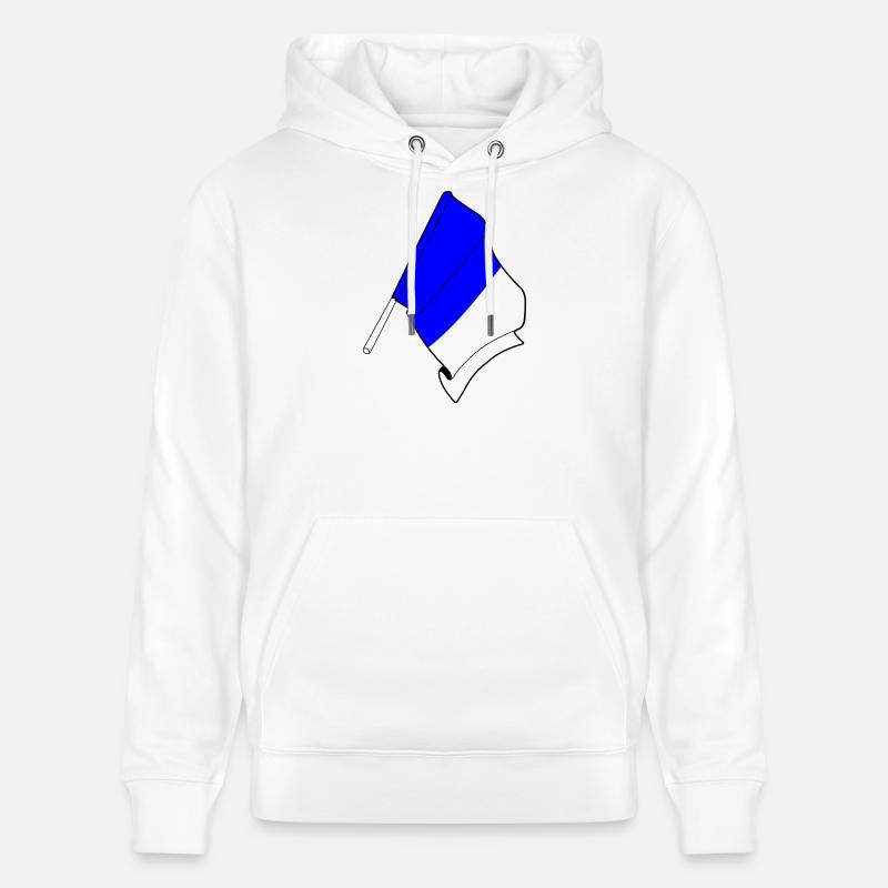 Fiers de Spa - Sweat à capuche bio CRUISER Stanley/Stella Unisexe - blanc