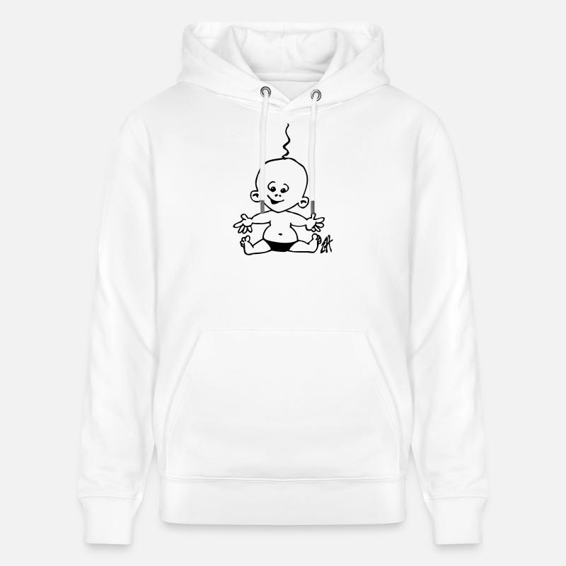 bébé - Sweat à capuche bio CRUISER Stanley/Stella Unisexe - blanc