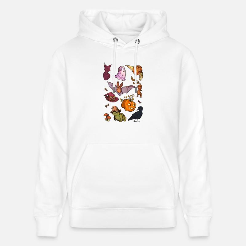 Süßes oder Saures - Stanley/Stella Unisex Bio-Hoodie CRUISER  - Weiß