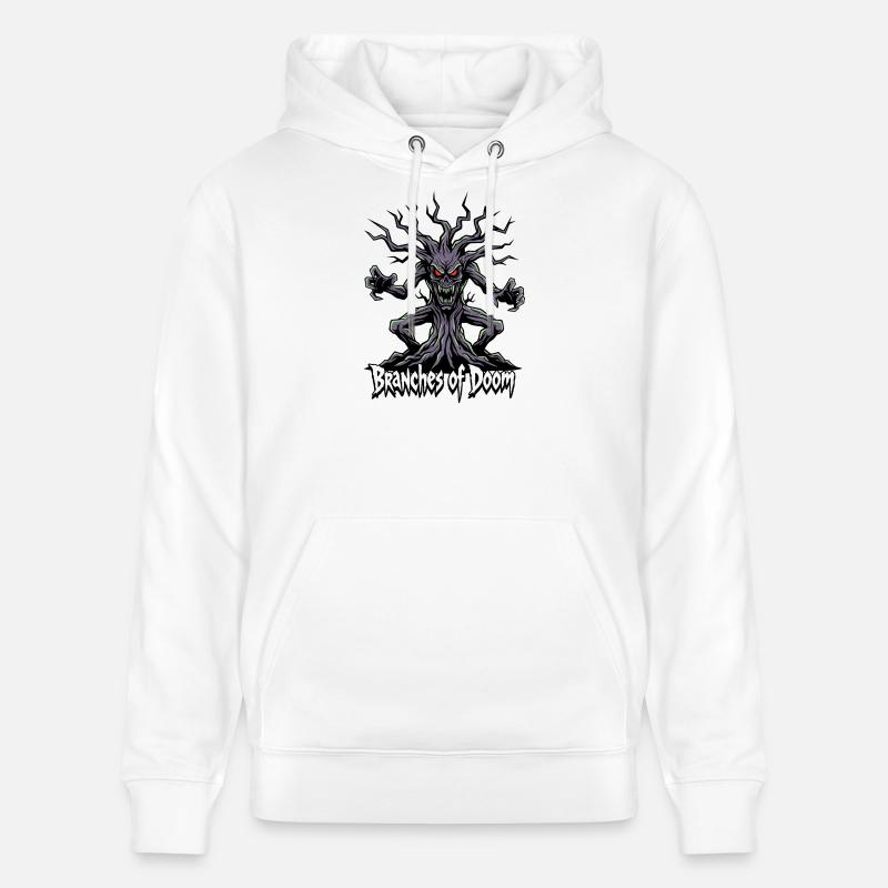 Branches of Doom – Dämonischer Baumgeist - Sweat à capuche bio CRUISER Stanley/Stella Unisexe - blanc