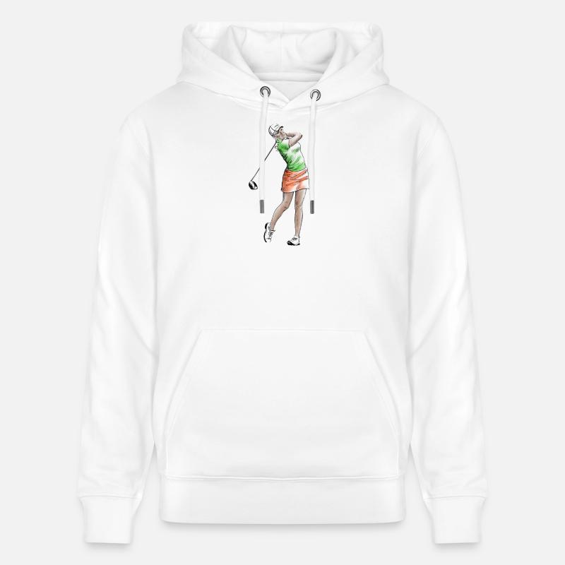 golf - Sweat à capuche bio CRUISER Stanley/Stella Unisexe - blanc