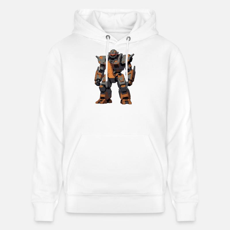 Robot X.I.T. - Sweat à capuche bio CRUISER Stanley/Stella Unisexe - blanc
