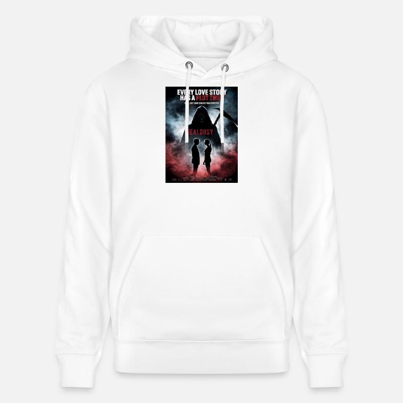 Plot Twist Liebe Eifersucht - Stanley/Stella Unisex Bio-Hoodie CRUISER  - Weiß