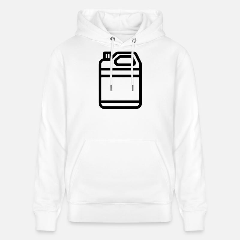 bidon - Sweat à capuche bio CRUISER Stanley/Stella Unisexe - blanc