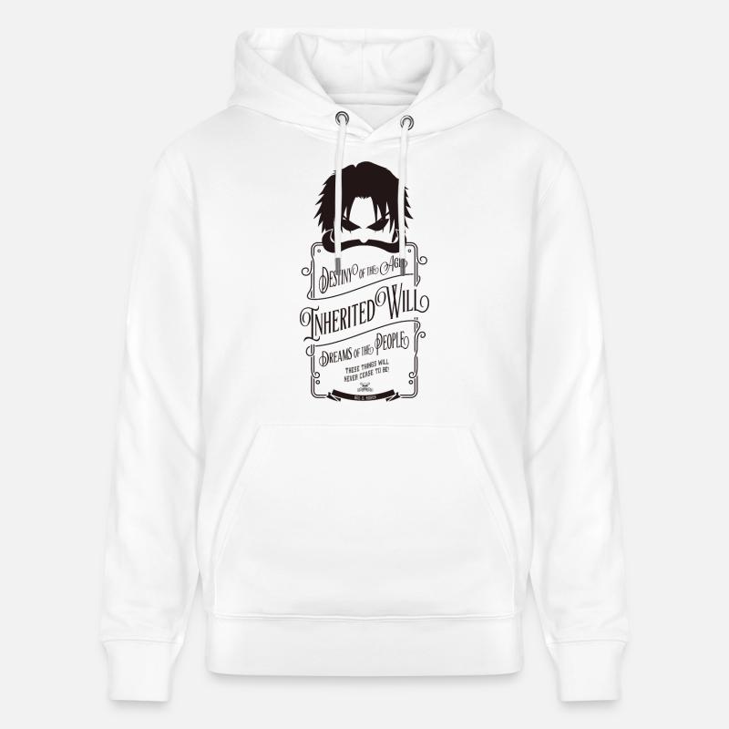 Gol D. Roger - Sweat à capuche bio CRUISER Stanley/Stella Unisexe - blanc