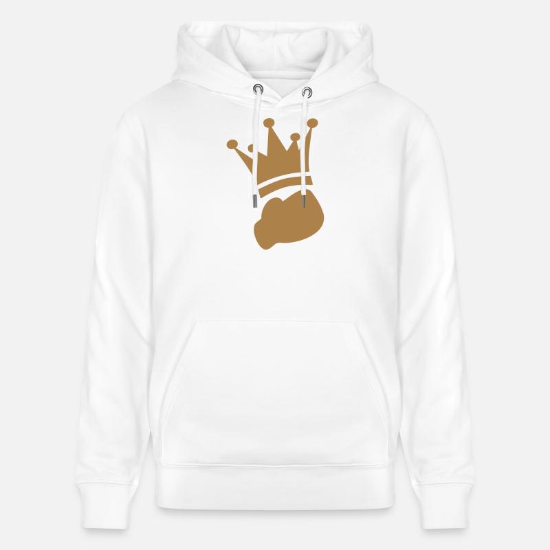 Boxe - Boxeur - Sweat à capuche bio CRUISER Stanley/Stella Unisexe - blanc