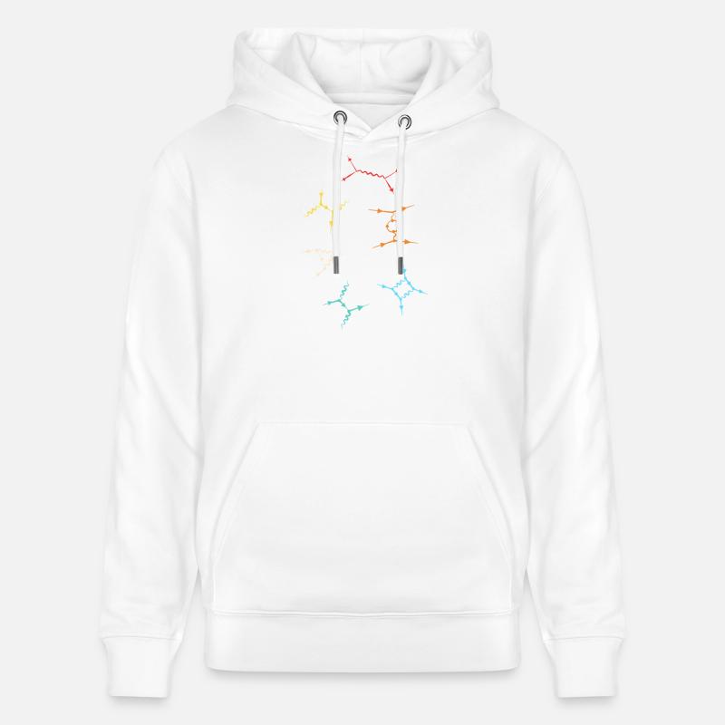 Quantenphysik Quanten Physik Quantensprung - Stanley/Stella Unisex Bio-Hoodie CRUISER  - Weiß