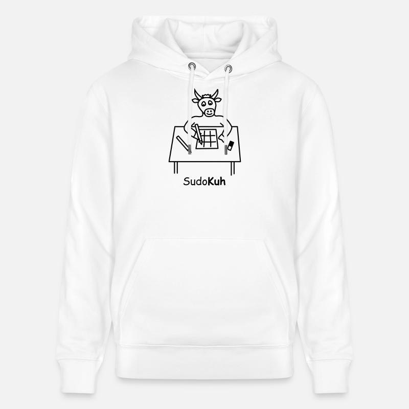 Sudo-Kuh - Stanley/Stella Unisex Bio-Hoodie CRUISER  - Weiß