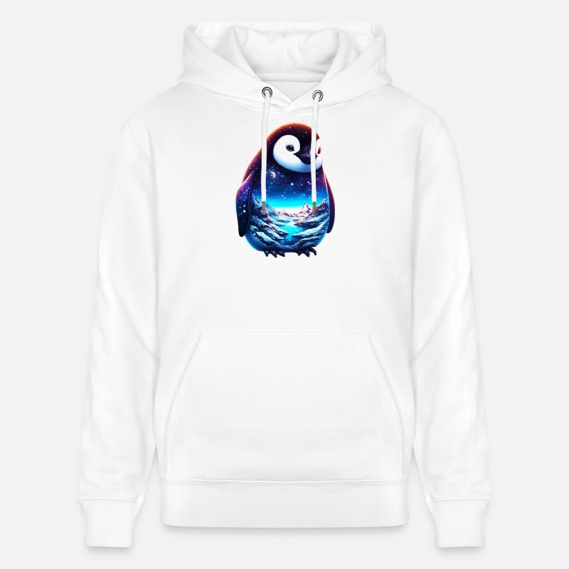Pingouin - Sweat à capuche bio CRUISER Stanley/Stella Unisexe - blanc