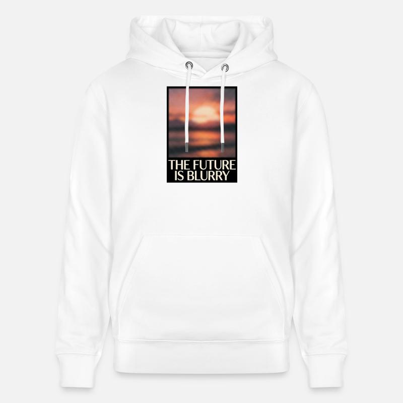 Future Is Blurry - Stanley/Stella Unisex Bio-Hoodie CRUISER - Weiß