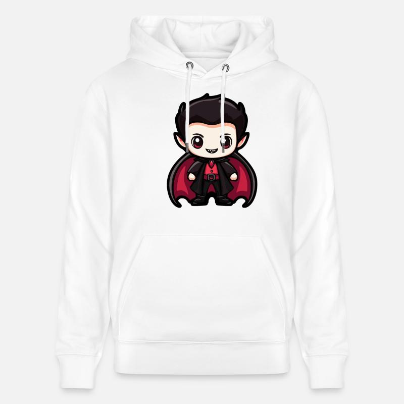 Vampire Halloween Comic Baby - Sweat à capuche bio CRUISER Stanley/Stella Unisexe - blanc