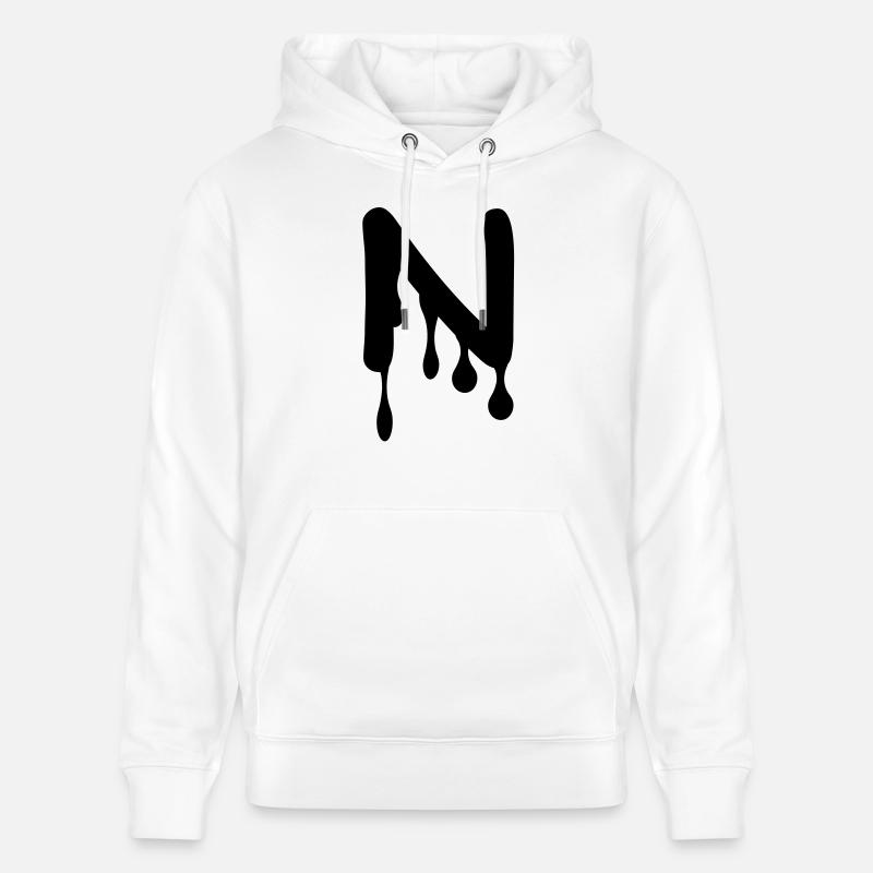 n_comic_graffiti - Stanley/Stella Unisex Bio-Hoodie CRUISER  - Weiß