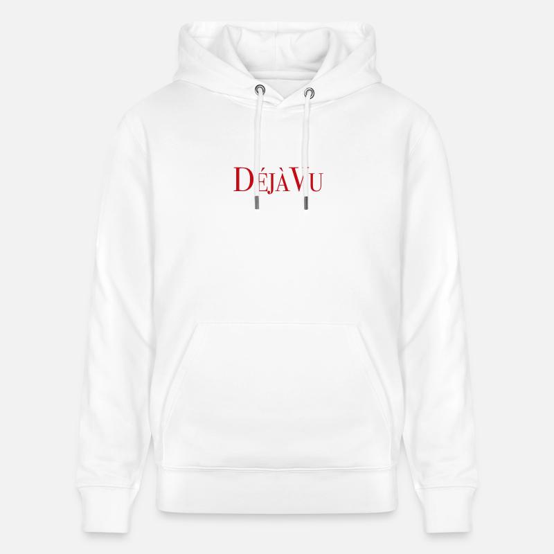 DEJA VU - Sweat à capuche bio CRUISER Stanley/Stella Unisexe - blanc