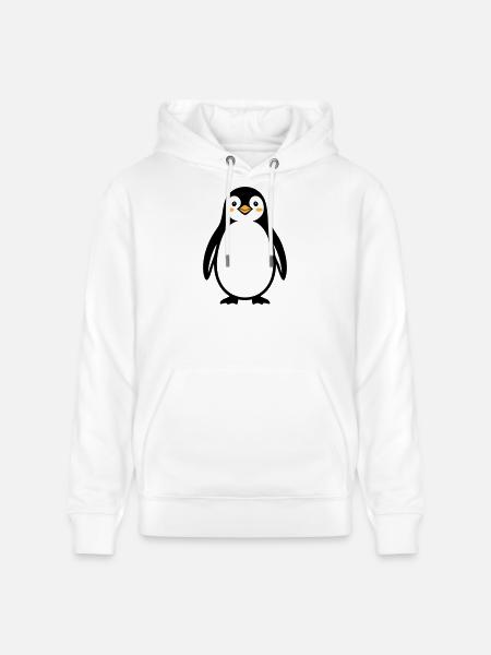 Pinguin - Stanley/Stella Unisex Bio-Hoodie CRUISER - Weiß