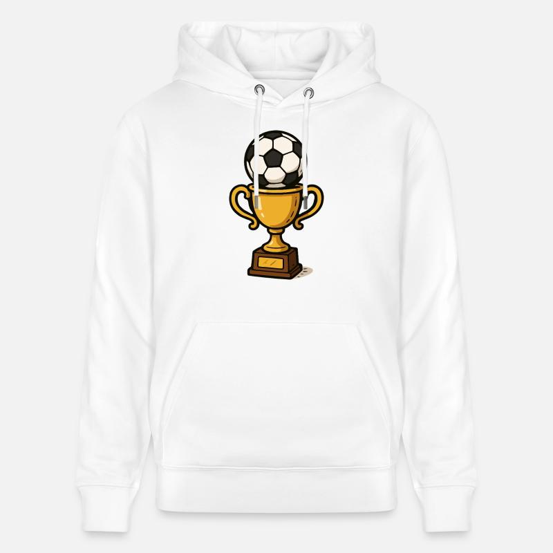 coupe - Sweat à capuche bio CRUISER Stanley/Stella Unisexe - blanc