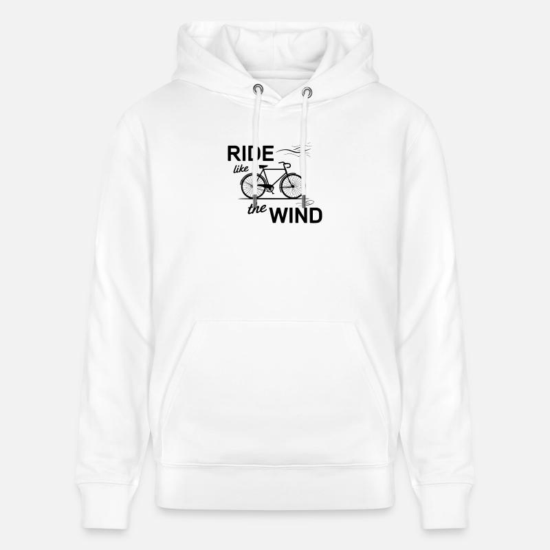 Roulez comme le vent - Sweat à capuche bio CRUISER Stanley/Stella Unisexe - blanc