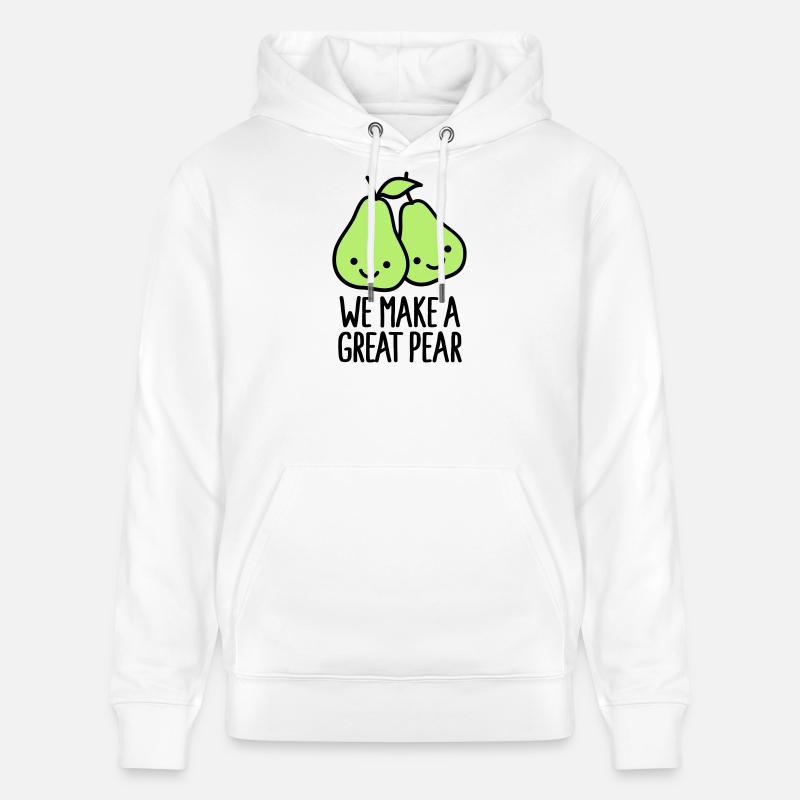 We make a great pear - Stanley/Stella Unisex Bio-Hoodie CRUISER  - Weiß