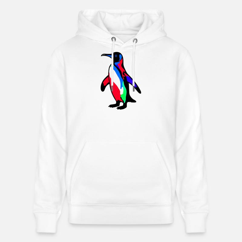 Pingouin - Sweat à capuche bio CRUISER Stanley/Stella Unisexe - blanc