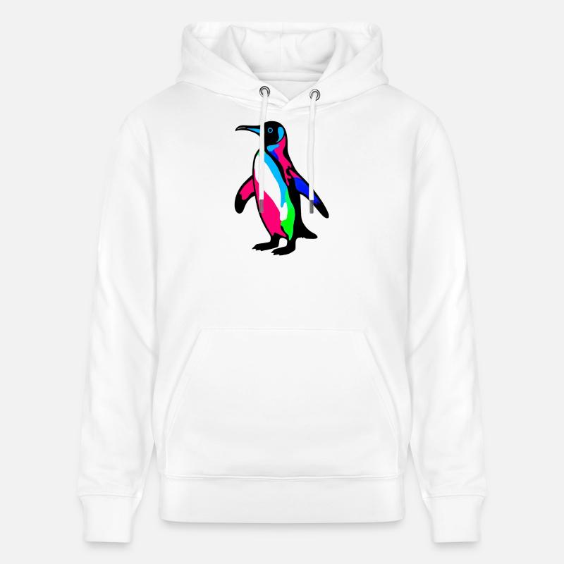 Pinguin - Stanley/Stella Unisex Bio-Hoodie CRUISER - Weiß