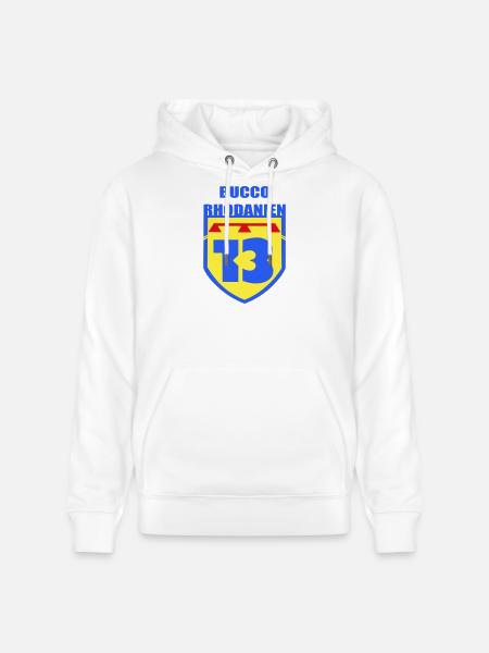 Bucco Rhôdanien - Stanley/Stella CRUISER Unisex Organic Hoodie - white