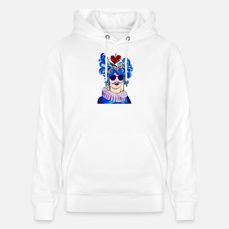 Ce que tu veux - Sweat à capuche bio CRUISER Stanley/Stella Unisexe - blanc