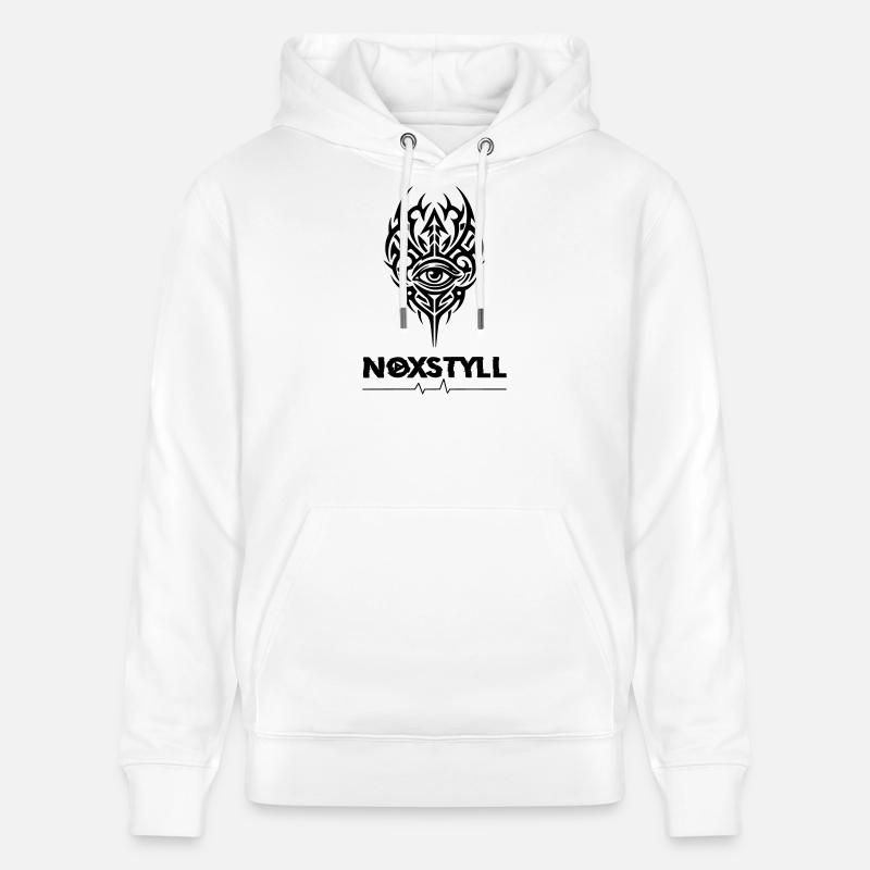 Noxstyll - Sweat à capuche bio CRUISER Stanley/Stella Unisexe - blanc