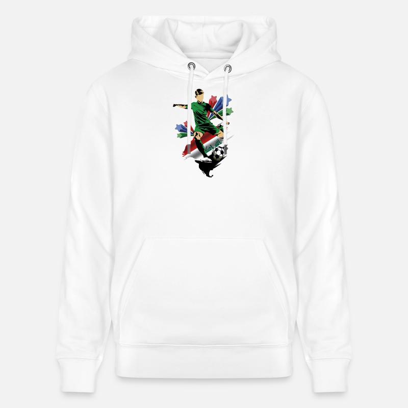 Irak - Irak - Drapeaux - Sweat à capuche bio CRUISER Stanley/Stella Unisexe - blanc