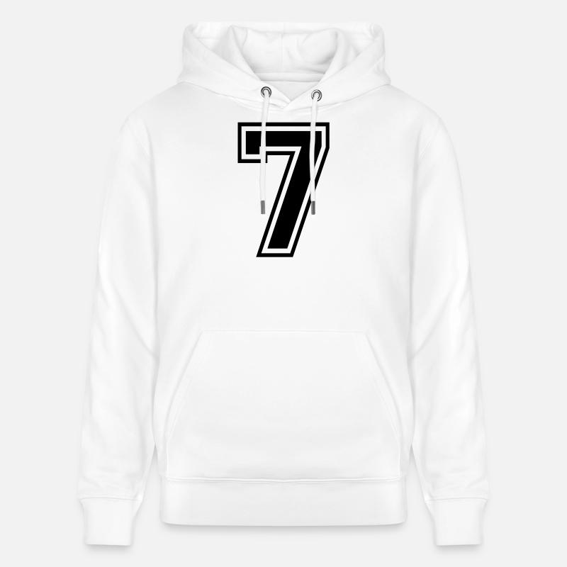 7 - Stanley/Stella Unisex Bio-Hoodie CRUISER  - Weiß