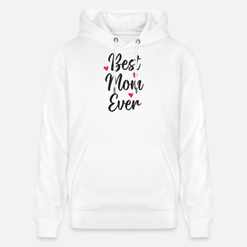 Beste Mutter aller Zeiten - Stanley/Stella Unisex Bio-Hoodie CRUISER  - Weiß