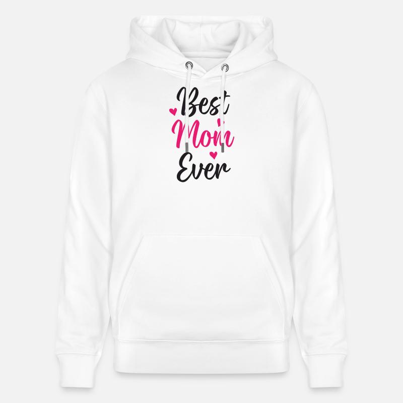 Beste Mutter aller Zeiten - Stanley/Stella Unisex Bio-Hoodie CRUISER  - Weiß