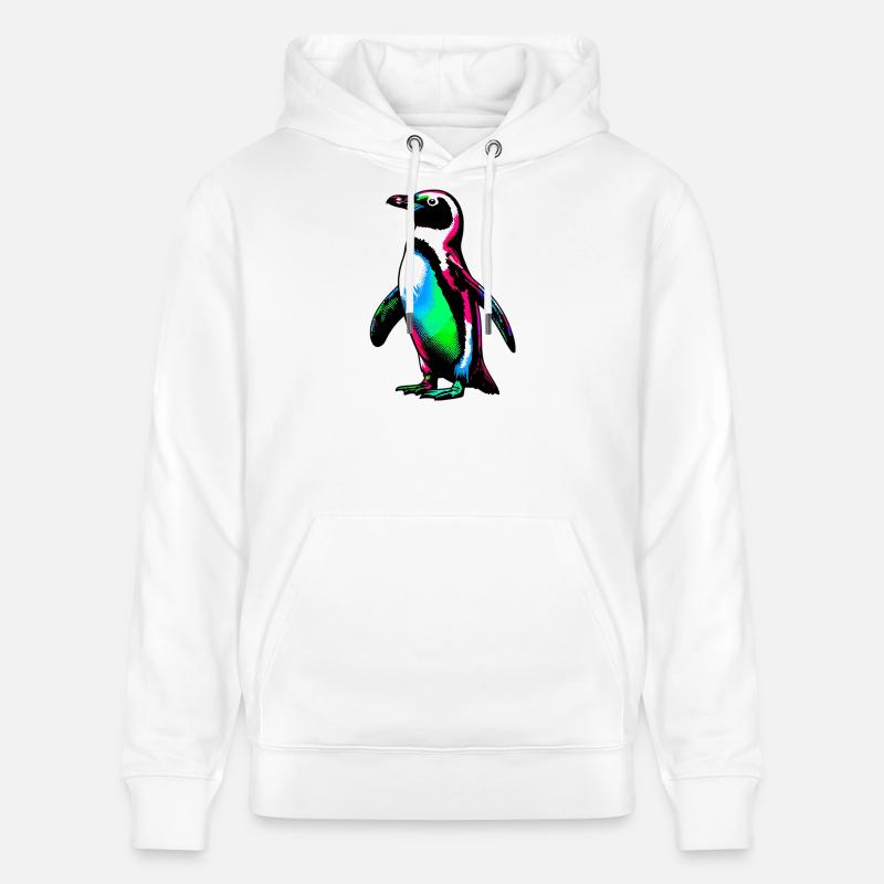 Pingouin - Sweat à capuche bio CRUISER Stanley/Stella Unisexe - blanc